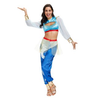 2Pcs Disco Dancing Queen Glossy Crop Tops Pants Split Sets Adult Cosplay Costume N20592 2Pcs Disco Dancing Queen Glossy Crop Tops Pants Split Sets Adult Cosplay Costume N20592