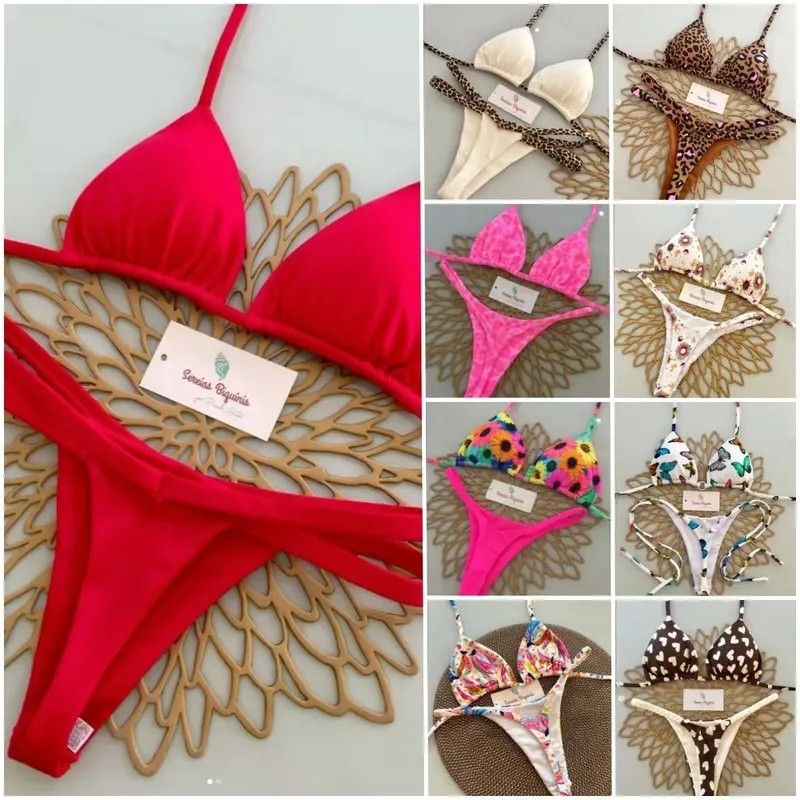 Women’s Two - Piece Floral Bikini Swimwear Sets