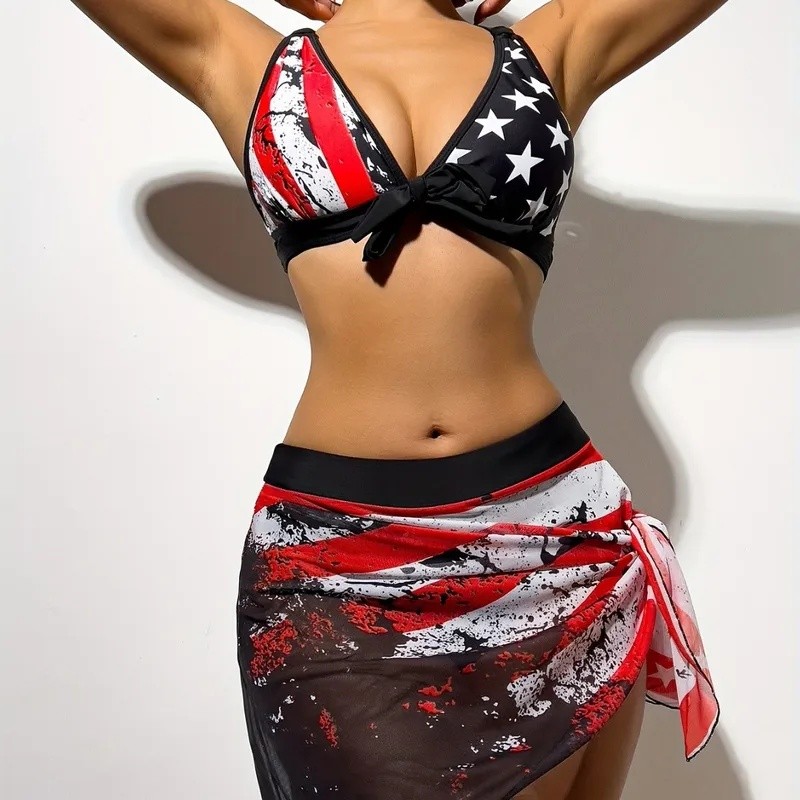 Tempting Women’s Snug Sexy Bikini Attire for Swimming