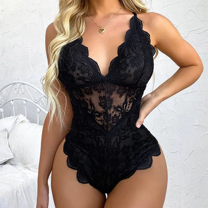 Women's Solid Color Wireless Lingerie Set – Sexy Bra & Briefs